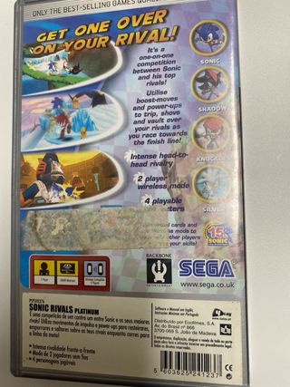 Jogo Sonic Rivals PSP SEGA Platinum