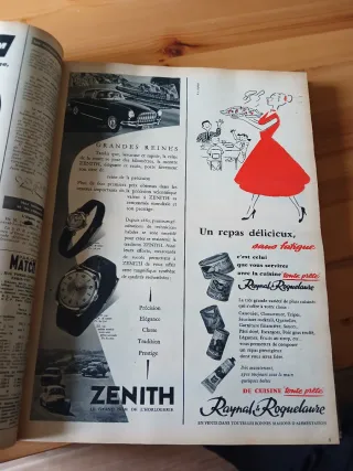 Tomo PARIS MATCH 1956 (Juin-Sept)