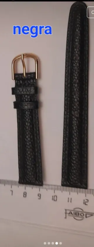 3 correas de reloj 16mm