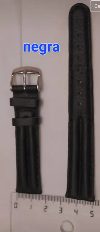 3 correas de reloj 16mm