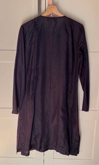 Camisón seda Zara Home azul marino