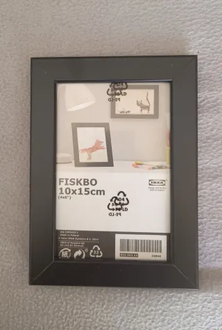 Conjunto de dos portafotos