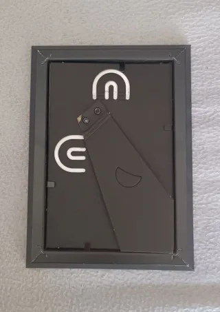 Conjunto de dos portafotos