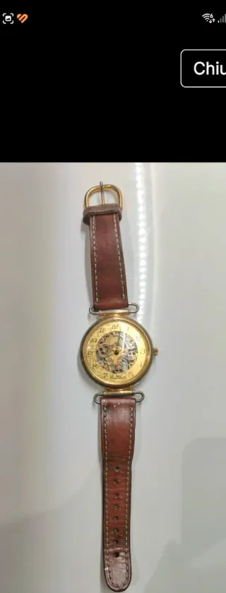 Orologio scheletrato Rene Valentin