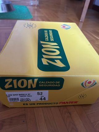 Botas de seguridad Panter Zion Hombre Negras 2