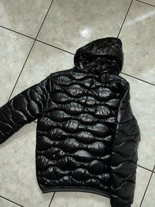 Blauer Giubbotto Nero Lucido Taglia S