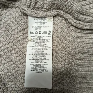 Jersey de punto Dustin hombre beige