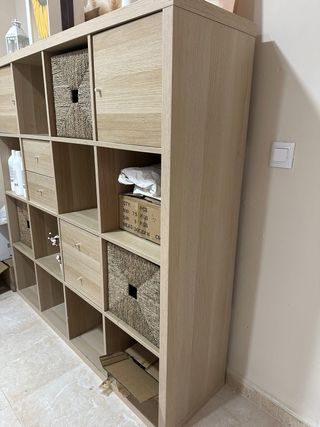 Estantería modular madera