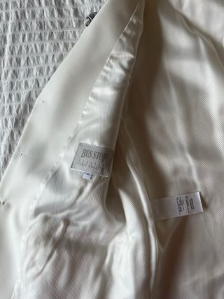 Traje de Comunión Niño color hueso.