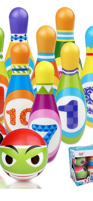 Juego de bolos para niños