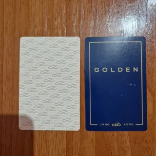 Set photocards de Jungkook del álbum GOLDEN