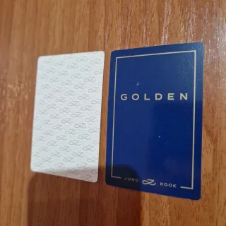 Set photocards de Jungkook del álbum GOLDEN