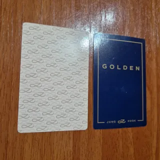 Set photocards de Jungkook del álbum GOLDEN