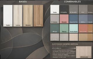 COMPOSICION CON LITERA ABATIBLE HORIZONTAL RMB.