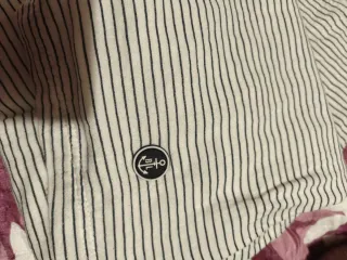 Blusa de rayas blanca y marino