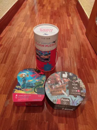 Lote Puzzles Infantiles 36-72 Piezas