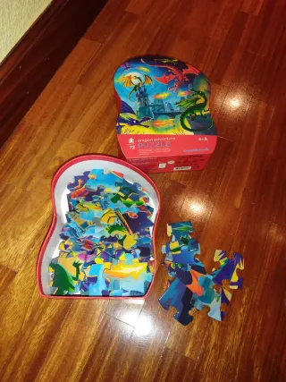 Lote Puzzles Infantiles 36-72 Piezas