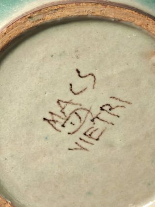 Teiera MACS Vietri ceramica anni '50