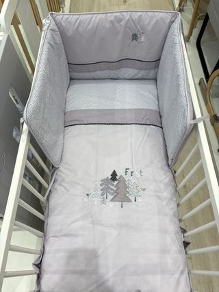 Vestidura Cuna 60x120 Bosque Invierno