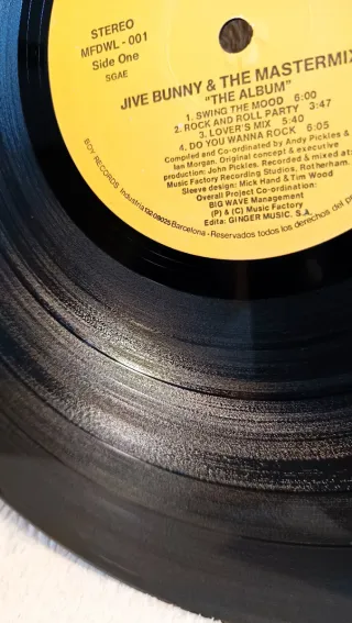 Vinilo Jive Bunny & The Mastermixers - 1989