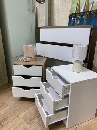 Pack Cómoda + 2 Mesitas Trillo