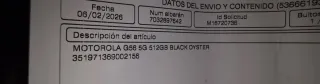 Motorola g56 5G 512GB Negro Nuevo