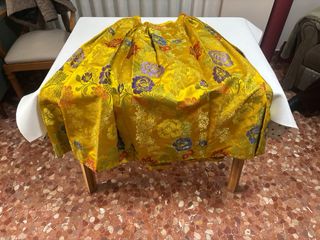 Traje de Fallera Amarillo con Flores