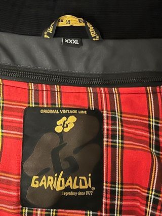 Chaqueta Garibaldi Talla XXXL Negra