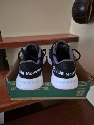 Sapatilhas Puma BMW MMS Tiburion Logo Jr Novas