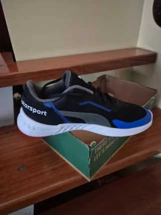 Sapatilhas Puma BMW MMS Tiburion Logo Jr Novas