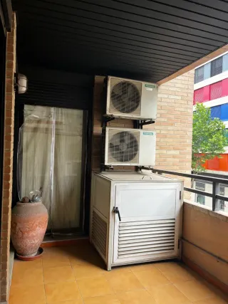 Armario exterior metal para compresor