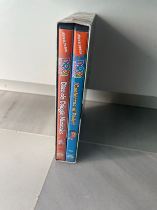 Lote 2 DVDs Dora La Exploradora Doble Diversión