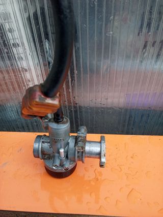 Carburador Amal 18 Derbi RD2 + Tobera