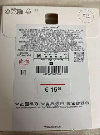 Anillo Doble Metálico Zara