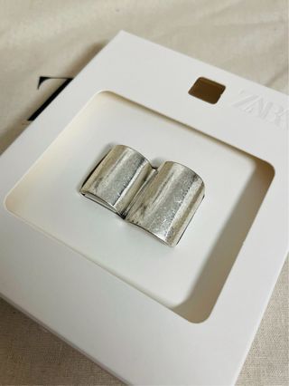 Anillo Doble Metálico Zara