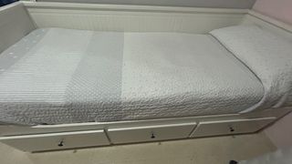 Cama nido blanca con cajones