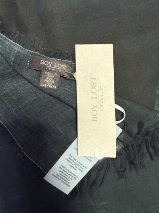 Sciarpa Boy lost con simbolo pace