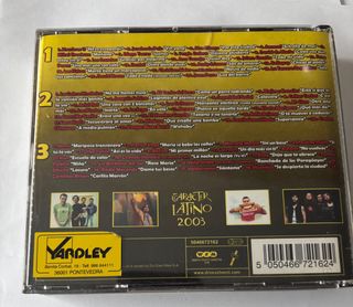 Carácter Latino 2001 y 2003 CDs