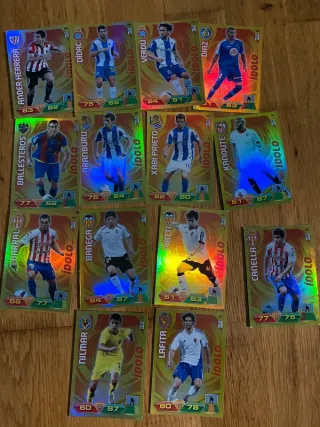 Colección cromos Ídolos fútbol 2011-12