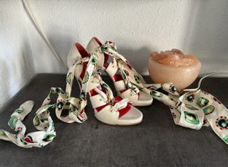 Sandalias Moschino Vintage Multicolor