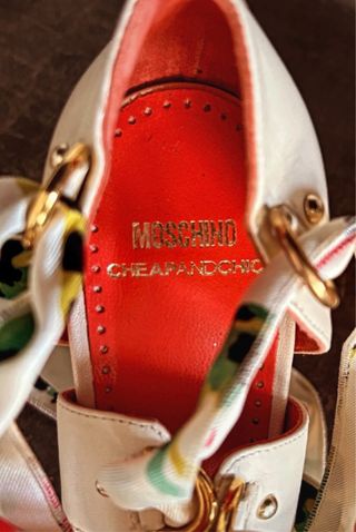 Sandalias Moschino Vintage Multicolor