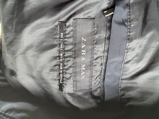 Chaqueta Zara Hombre Talla L Azul Marino