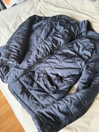 Chaqueta Zara Hombre Talla L Azul Marino