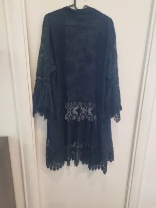 Kimono negro talla única
