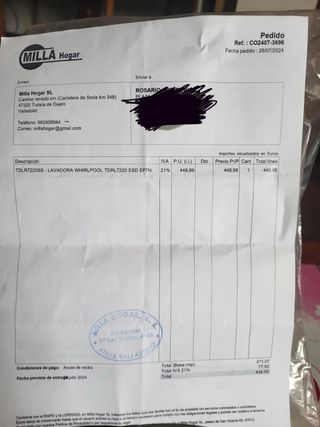 Lavadora Carga Superior Whirlpool 7kg