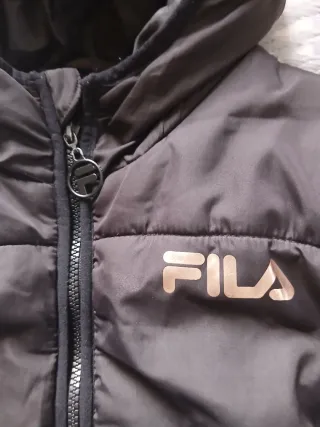 Chaqueta Fila niña T16 negra