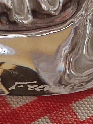 búho de cristal de Daum Francia