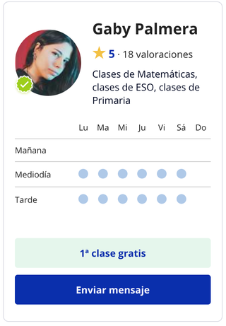 Clases de repaso particulares E.S.O