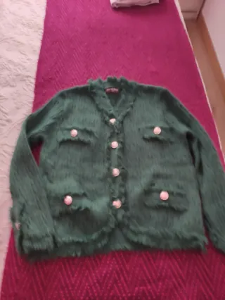 Chaqueta MENGLIU verde mujer