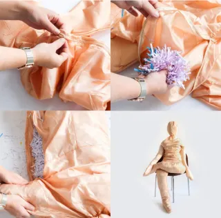 Figura rellenable para fiestas temáticas 165 cm